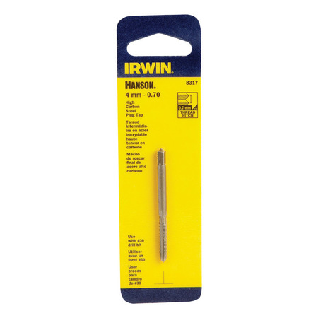 IRWIN Tap Carded 4Mm-.7Mm 8317